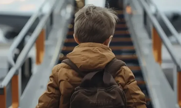 Boy Keeps Making Strange Hand Signals During Flight – When Stewardess Realizes Why, She Orders the Plane To Land